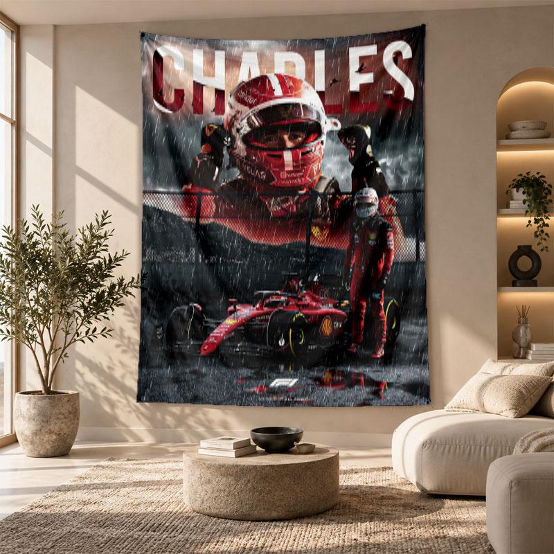 Dekoratives Wandteppich, Charles Leclerc Bedruckte Wandkunst, Leichte Wanddekoration Für Schlafzimmer Hintergrund