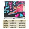 H-Harry Styles  Blanket  Super Warm Novelty Plush Throw Blanket For Students Couch Chair Sofa Bed Flannel Bedspread Bed Cover