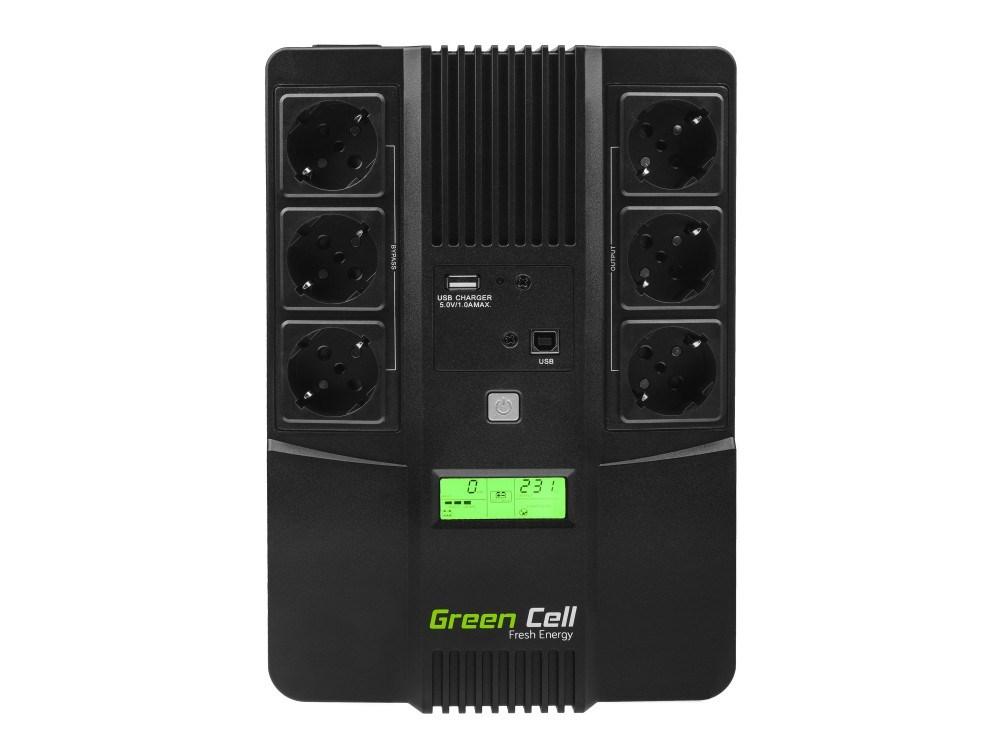 Green Cell Ups06 Aio 600Va 360W Ups Ups06 Aio 600Va 360W