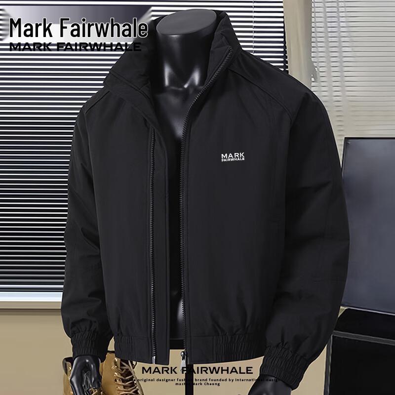 

Mark Fairwhale Men s Winter Thickened Stand Collar Bomber Padded Jacket XL