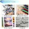 50 Sheets Watercolor Paper Bulk, 140 Lb/300 GSM Cold Press Paper, White Water Color Paper For Drawing, Art, Arched Watercolor Paper, Painting Paper
