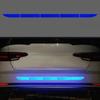 Car Boot Tailgate Trim Sticker Car Stickers Reflection Warning Decal Strips Trunk Adhesive Sticker Easy Installation