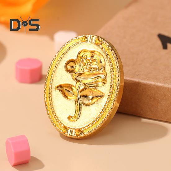 Wachssiegel-Stempel-Set, Siegelwachs-Stempelköpfe mit Holzgriff, mehrere Muster, Wachssiegel-Stempel-Set für Briefe, Grußkarten, Geschenke, Dekoration