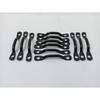 JEEP WILLYS MB GPW CJ2A 3A 3B CJ5 M38 M38A1 FOOTMAN LOOPS BRACKET 12 PCS |Fit H9