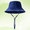Raw Edge Red Bucket Hat Women's Summer Versatile Thin Big Brim Showing Small Face Outdoor Basin Hat Tide