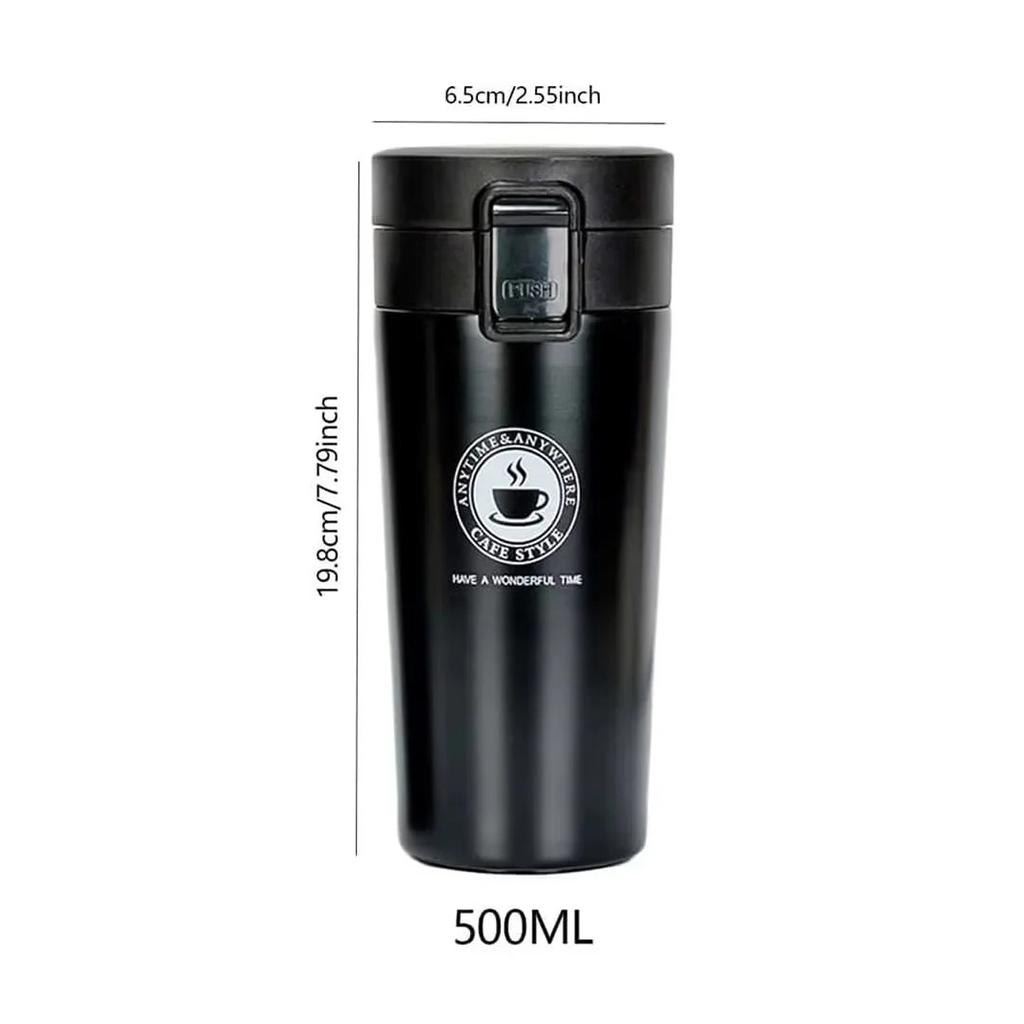 Thermobecher Doppelwandig 304 Edelstahl Kaffeetasse Tee Vakuumflasche Thermoskanne Wasserflasche Auslaufsicher Thermobecher Kaffee