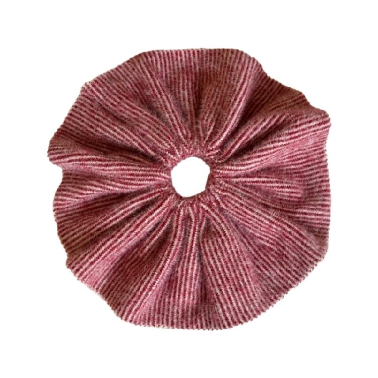 French Elegant Knit Hair Tie Nonslip Hair Holder 26cm Circumference Headdress Comfortable Daily Use Accessory