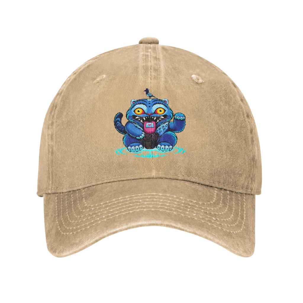 Baseball Cap Blue Derpy Money Tiger Kpop Demon Hunters Summer Street Style Hip Hop Hats Unisex Unisex Gym Hot Sale Baseball Caps