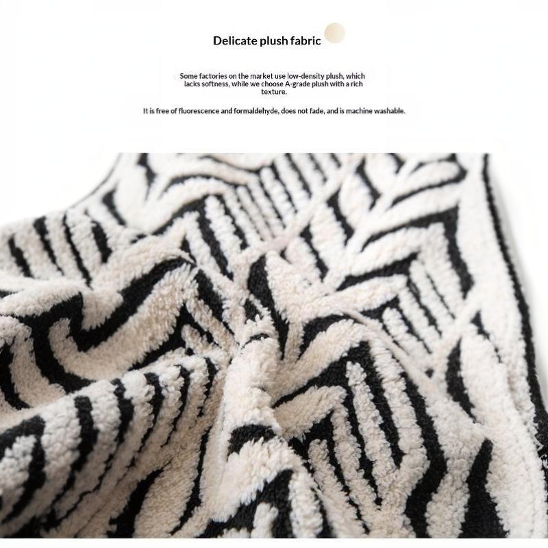 Soft Fluffy Dog Cat Bed Mat with Side Bolsters Non-Slip Bottom Washable Sofa Cushion for Indoor Outdoor Pets