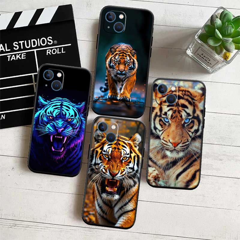 UP5 Animal Tiger New High-End Shell Phone Case for iPhone SE X XS XR 16E 17 11 Pro Max 8 7 6 6s Plus Air