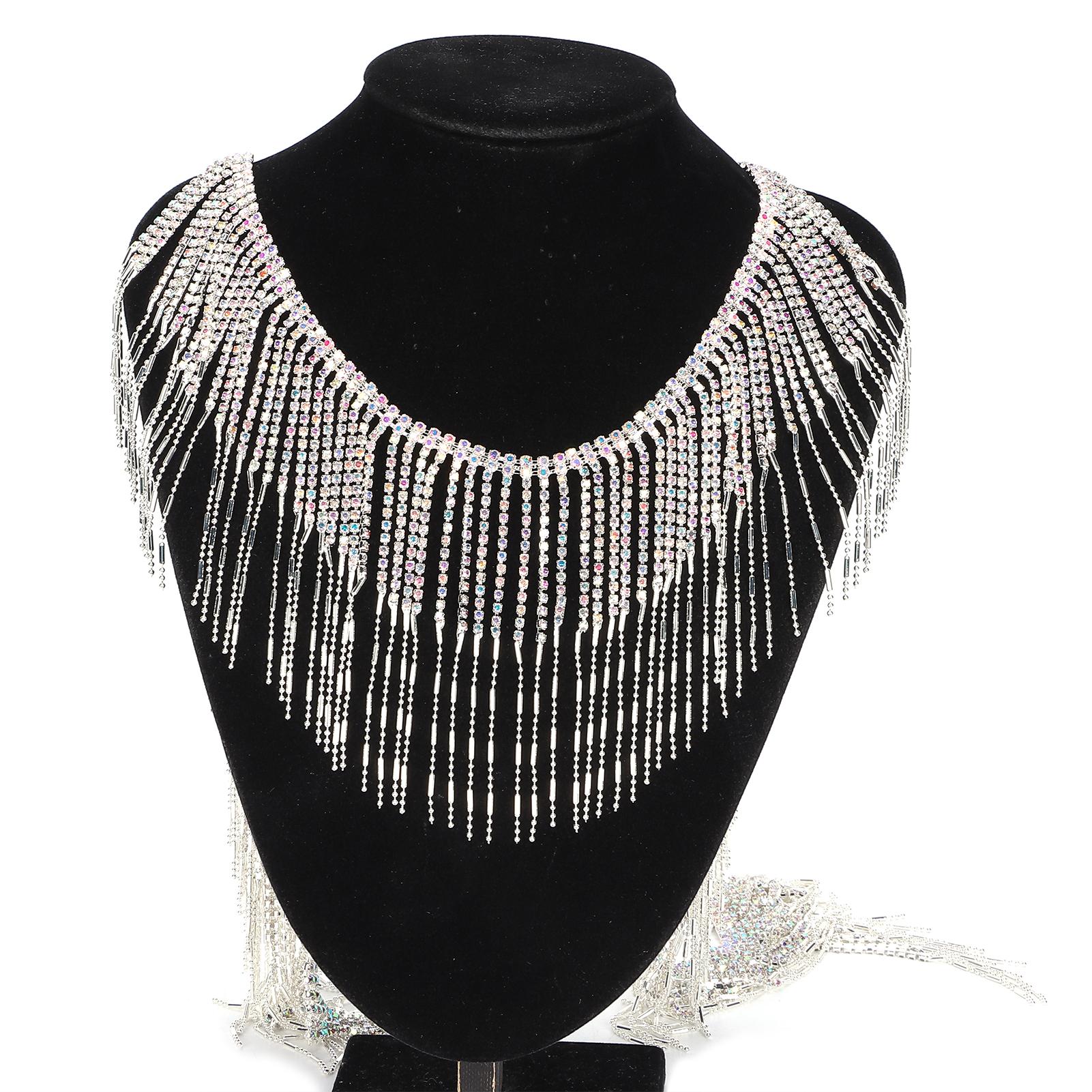 

Стразы цепочка чашка блестящие хрустальные стеклянные кисточки украшение для поделок шитье своими руками 1 ярд серебро AB