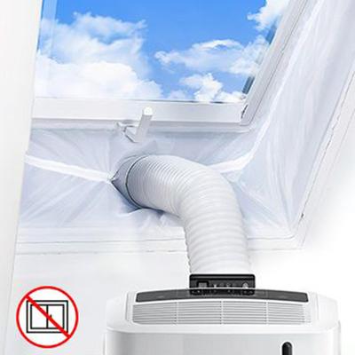 New Air Conditioner Window Sealing Kit Hot Airs Stop Conditioner Outlet Window Sealing Cloth Plate  Keep House Cooling