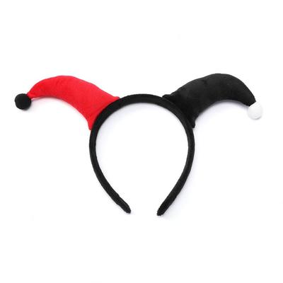 Two-color Clown Headband Exaggerated Cosplay Costume Props  Festival Celebration