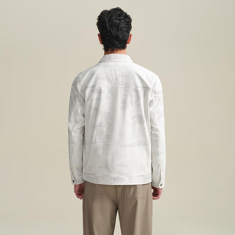 HLA Herren Stilvolle Winddichte Jacke mit Stehkragen