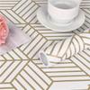 3D Geometric Self-Adhesive PVC Wall Stickers Waterproof Renovation Decals for Furniture Bedroom Living Room Wall & Home Decor