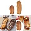 Serving Tray Wooden Plate Tableware Modern Dried Fruit Breakfast Snack for Dessert