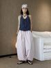 Xu Man Spring/Summer Fashionable INS Style Women's Balloon Cuff Joggers with Buttoned Ankles