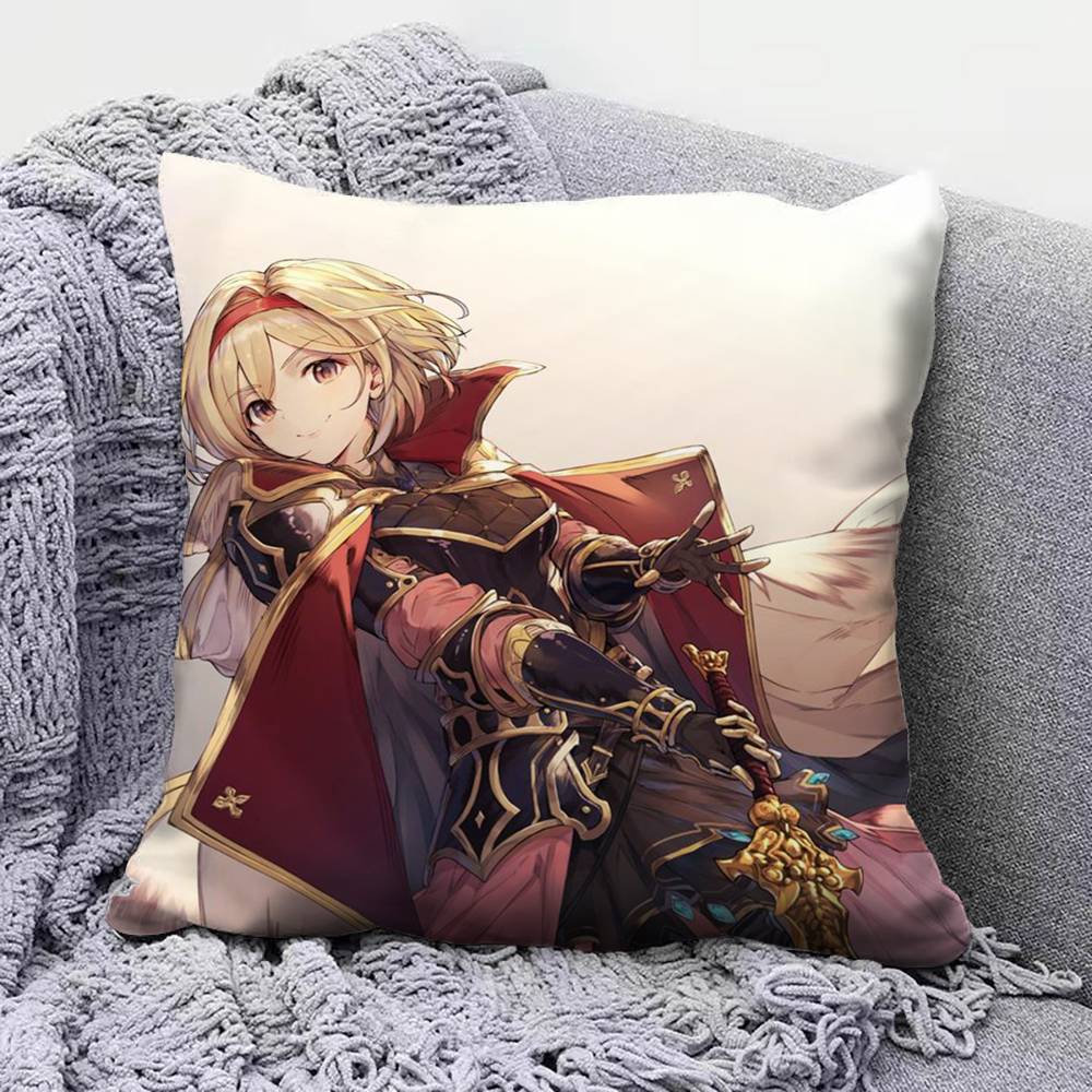 Granblue Fantasy Žaidimo Anime Pagalvės Užvalkalai Namų Sofos Pagalvės Užvalkalai ir Dekoratyviniai Individualūs
