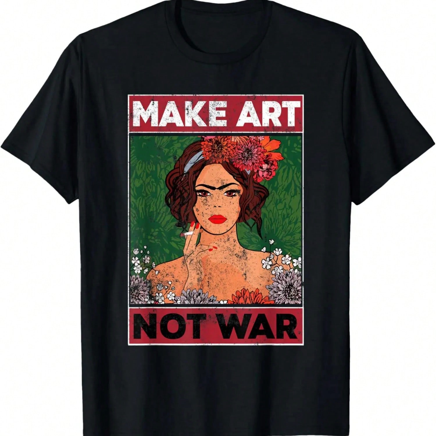 Make Art Not War Graphic Artists Painters Illustrators T-Shirt,100% Cotton S разноцветный