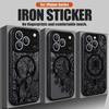 Retro Blumen-Totem-Muster Magnetische Hülle Für iPhone 17e 17 16 15 14 13 12 Pro Max 16e 11 Für Magsafe Kabelloses Laden Handyhülle