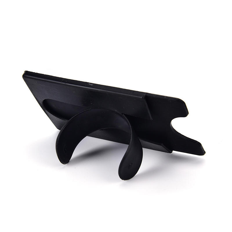 Touch U Shape Silicone Mobile Phone Stand Holder With Card Slot Hot Sale