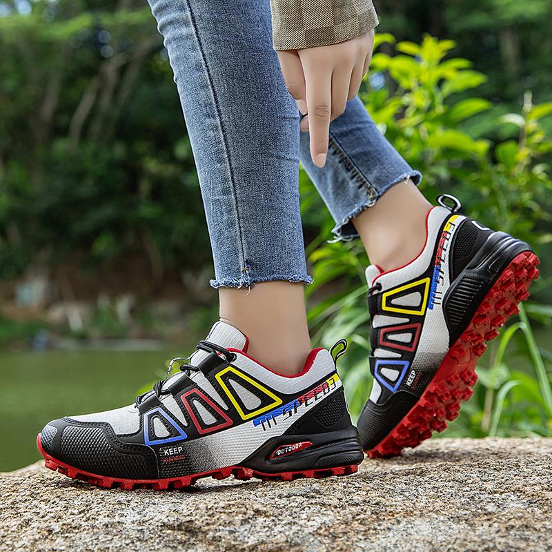 2026 New Men's and Women's Lockless Cycling Shoes, Wear-Resistant and Non-slip, Mountain Cross-Country Road Bikes, Hiking Shoes
