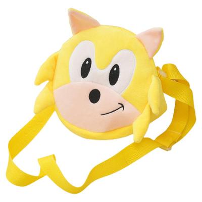 Plush Anime Shoulder Bag Cute Cartoon Character Purse Bag Toy with Adjustable Strap for Kids
