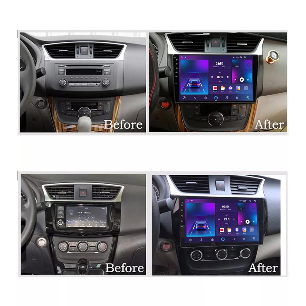 Android Car Radio For Nissan Sylphy B17 Sentra 2012-2018 Multimedia Player Head Unit Stereo GPS Navigation BT WIFI 1+16GB