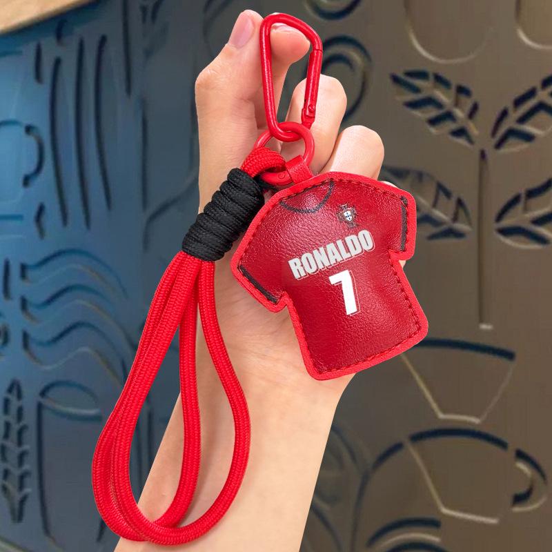 2026 World Cup Fan Football Leather Keychain Pendant