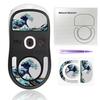 IMMOENUC Mouse Sole G PRO X SUPERLIGHT 2 Glass Mat for Wireless Mouse High Durability Low Friction (White)