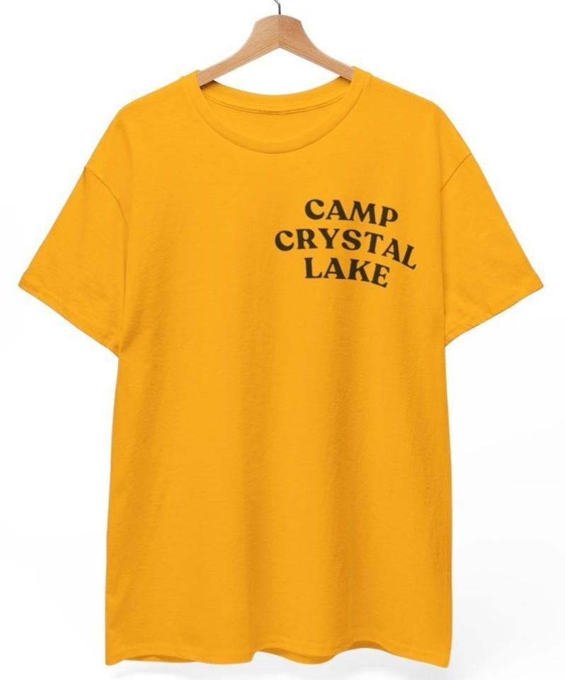 Camp Crystal Lake Counselor T-Shirt | Friday the 13th Horror Movie Tee Unisex T-Shirt S