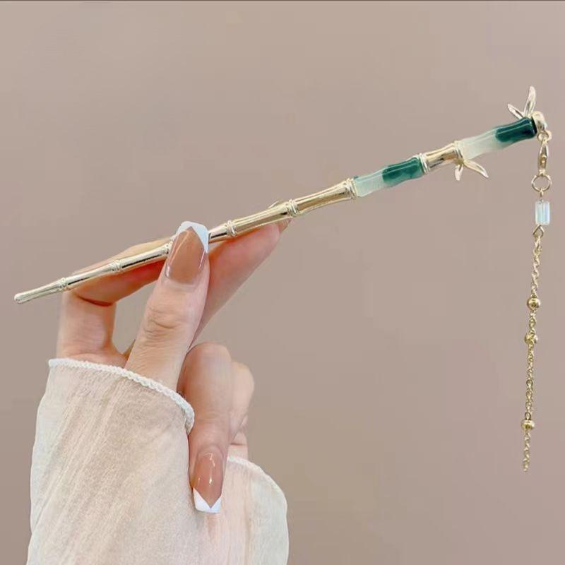 Metal Hairpins Elegant Temperament Simple Chinese Style Hair Clip Hair Accessories