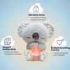 New 1Pc Evoraco Breathing Koala Plush - Soothing Stuffed Animal W/ Heartbeat, Anxiety Relief Gift For Birthday & Christmas