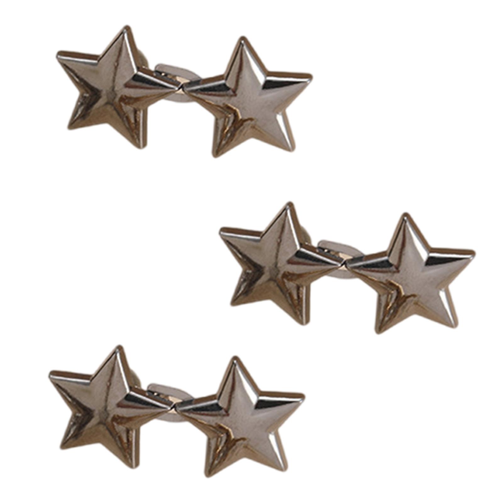 

Затяните талию кнопка булавка кнопки сплав звезда форма регулируемая талия пряжка для женщин девочек затяните талию джинсы кнопка 3