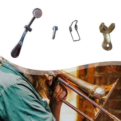 Alto Trombone Water Key Kit Replace Parts High Performance Metal Maintenance with Spring Screw