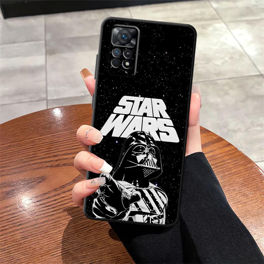 Чехол для телефона Funda для Xiaomi Redmi Note 10 11s 12s 9 14 11 10S 9S 13 Pro Plus 12 Pro 7 8 Крутой A- Анакин S-Скайуокер Redmi Note 12 Pro 4G