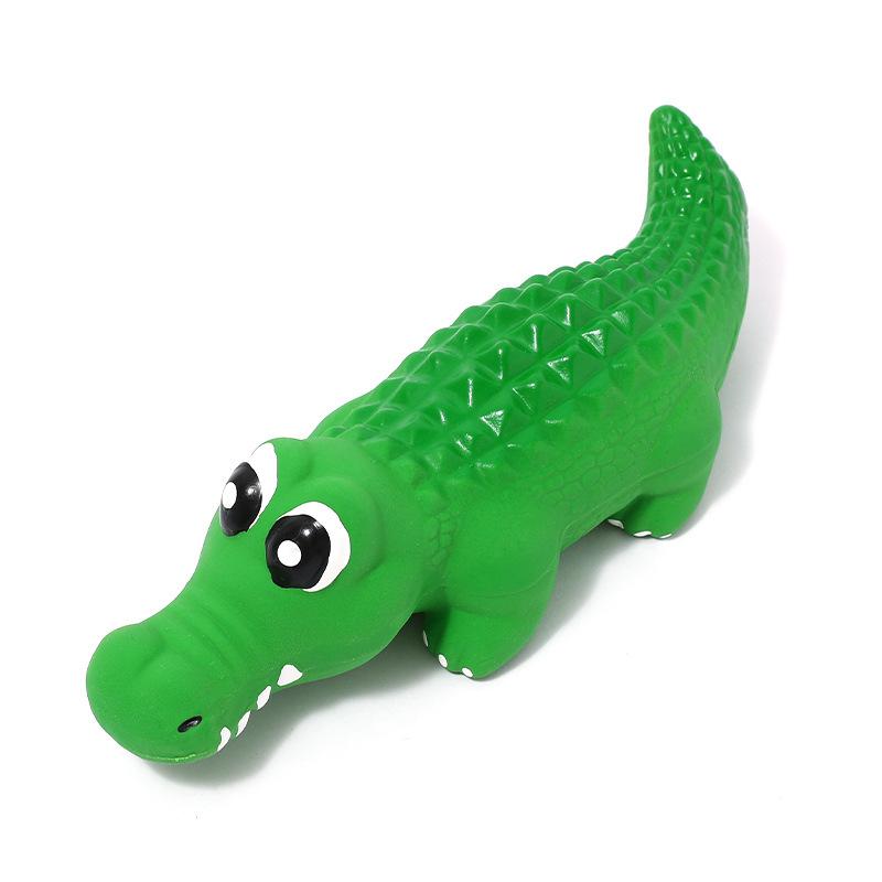 

Pet latex toy latex sounding crocodile venting boredom simulation crocodile dog toy supplies