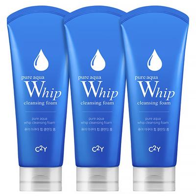 C2Y Čistící pěna Aqua Whip, 220 ml, 3 kusy