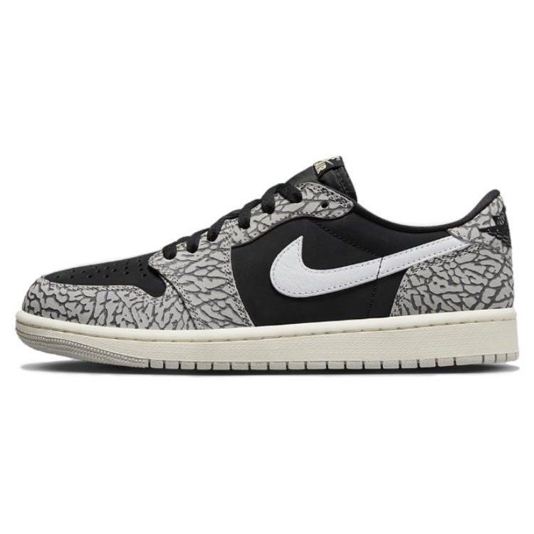 Jordan 1 Retro Low OG Black Cement GS CZ0858-001