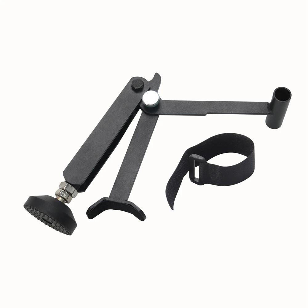 Foldable Motorcycle Lift Stand Labor Saving Wheel Lifter Side Support Stand For Most Motorcycles