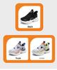 Kids' Lightweight Breathable Sneakers - Leather & Mesh for Boys & Girls