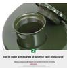 Tinplate Metal Gasoline Can 10L/20L/30L Square Fuel Tank Iron Drum for Car Diesel