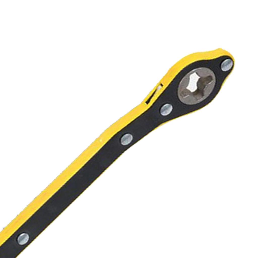 Ratchet Spanner Metal Labor Saving Strong Durable Rocker Design Jack Ratchet Wrench