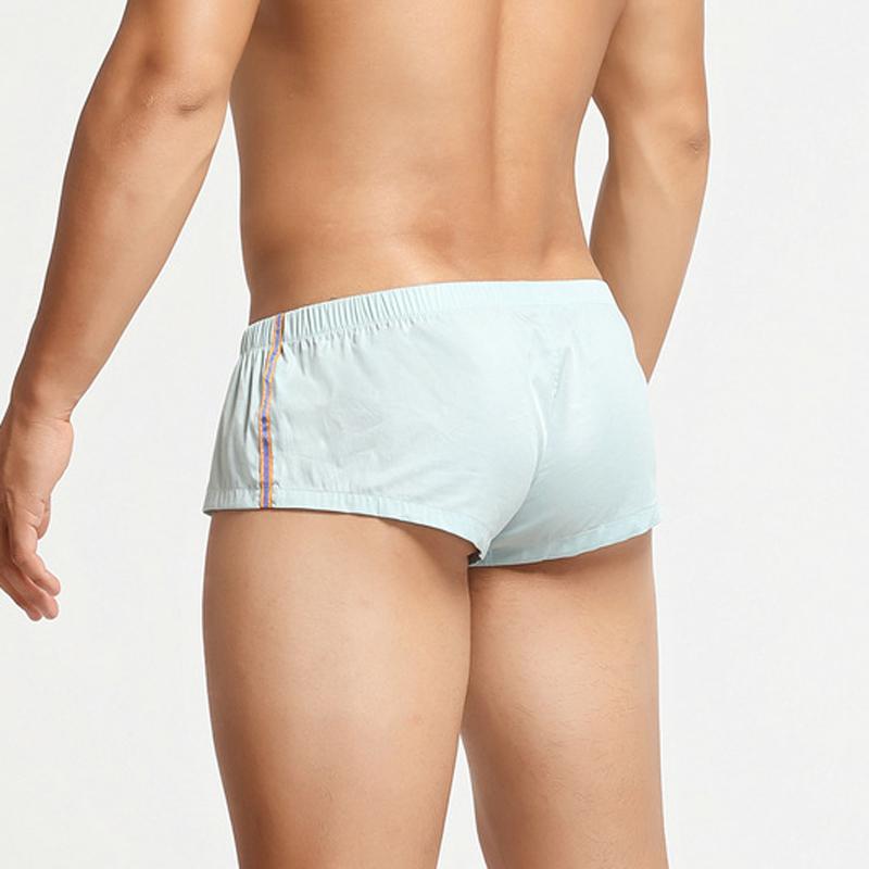 Męskie Szorty Jednokolorowe z Niskim Stanem Wygodne Oddychające Szorty o Bawełnianym Wyglądzie Codzienne Lekkie Krótkie Spodnie do Domu