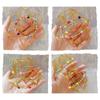 1 Pcs Decompression Toy Pattern Basket Adult Anti-stress Toy Children Jigsaw Puzzle Steel Ring Sensory Toy ZH