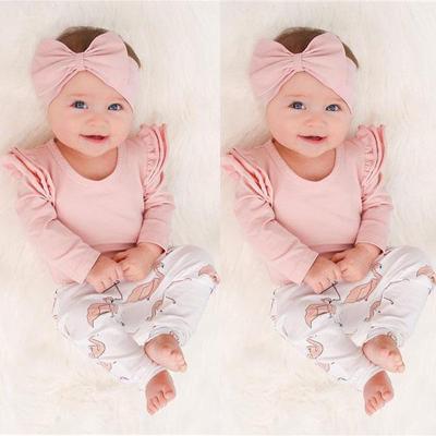 UK Newborn Baby Girl Bowknot Lace Jumpsuit Romper Crawling Suit Bodysuit Outfits