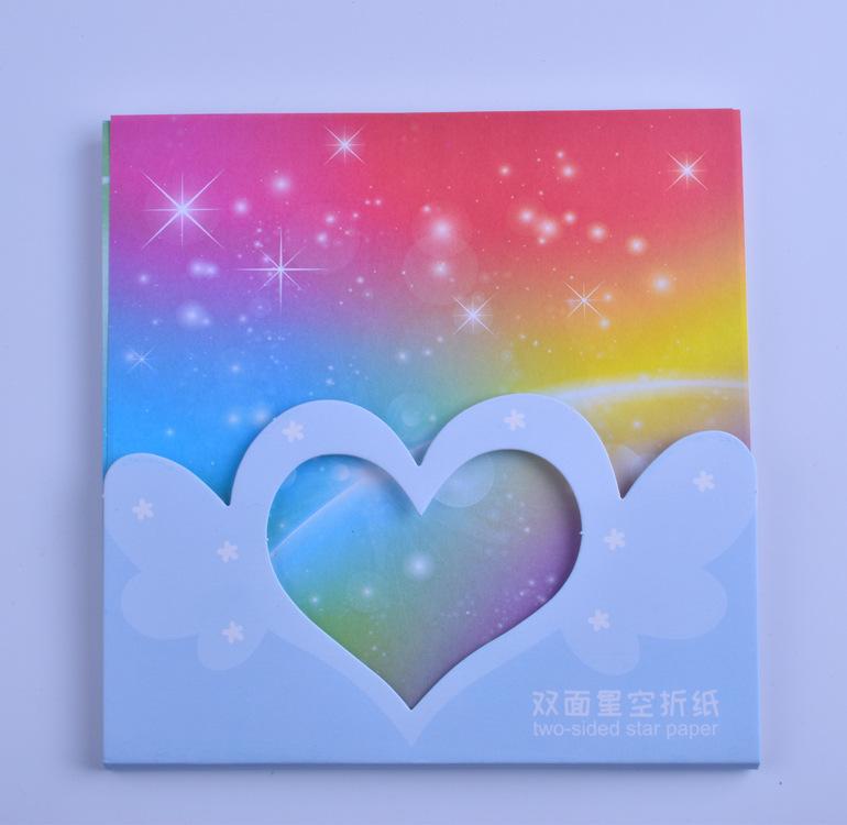 60Sheets Constellations Origami Kit Kids Sided Color Folding Paper Cranes Decorate Origami For DIY Kids Arts and Crafts Projects