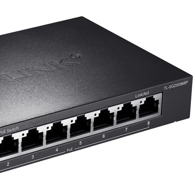 Tp-Link TL-SG2008MP 8-Port Gigabit PoE+ Cloud Managed Switch