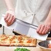 Taglia pizza in acciaio inox per casa, mensa, cucina, feste, pasticceria, lama basculante, taglia pizza basculante, accessori da cucina