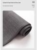 Linen Diatomaceous Earth Non-Slip Bath Mat: Strong Water Absorption, Anti-Fall Design for Bathroom and Washroom